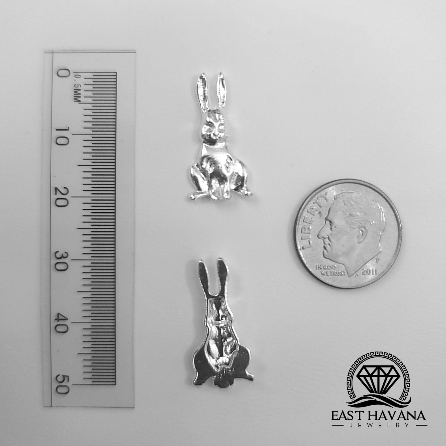 Bunny .950 Silver Casting