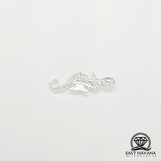 Pendentif hippocampe en argent .950