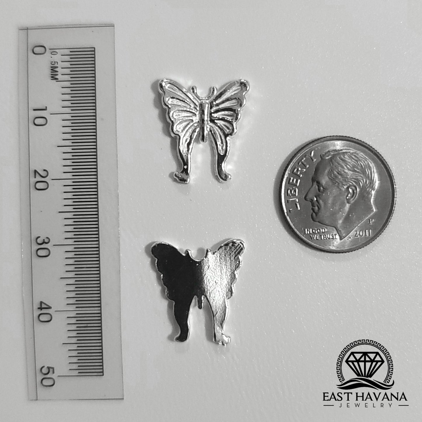 Papillon en argent 950