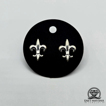 EARRINGS - Adornment Pair [left & right] with screw-on backs .950 Silver