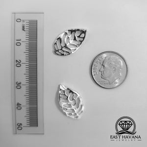 Leaf .950 Silver Casting