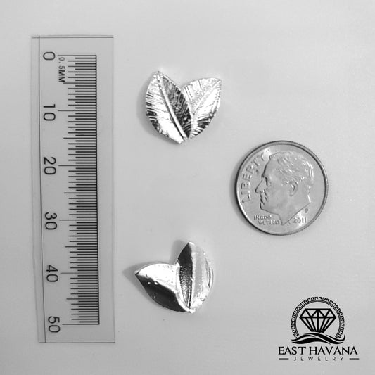 Double Leaf .950 Silver Casting