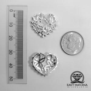 Heart .950 Silver Casting