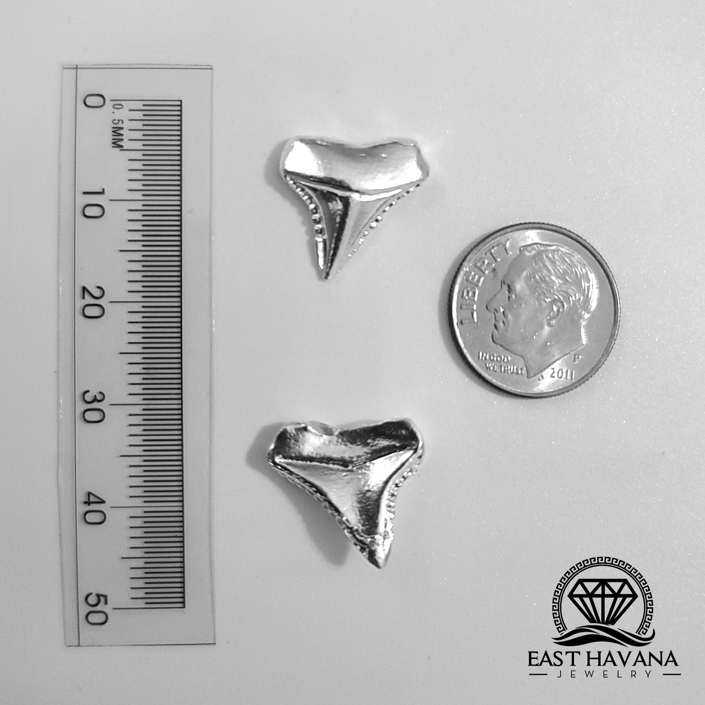 Shark Tooth .950 Silver Casting