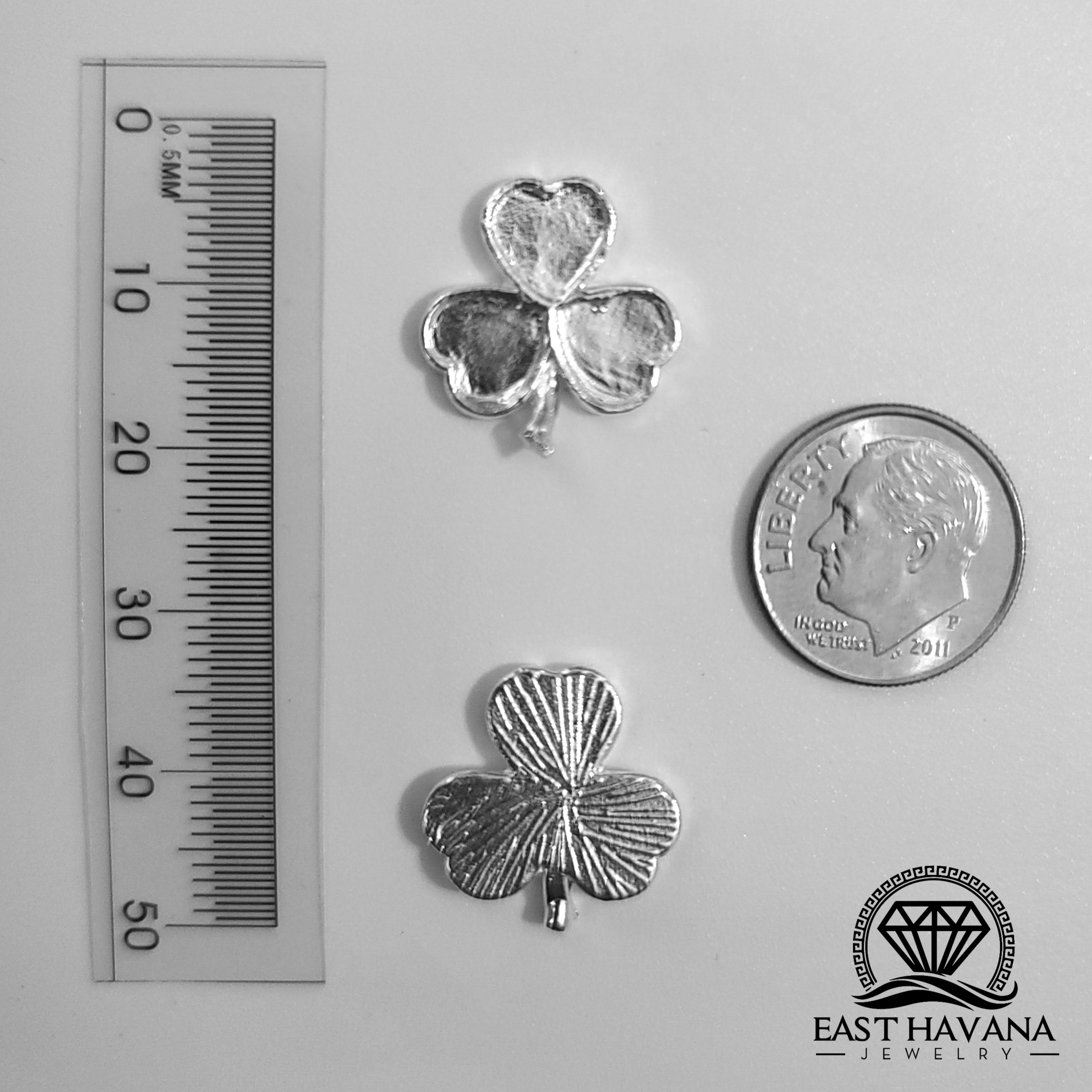 Clover .950 Silver Casting