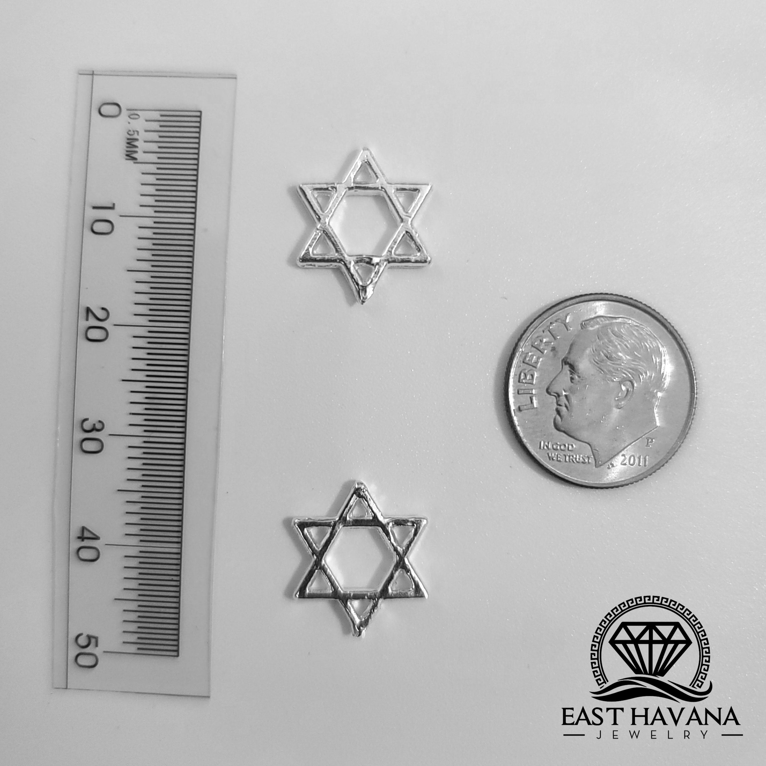 Star of David .950 Silver Casting