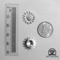 Sunflower .950 Silver Casting
