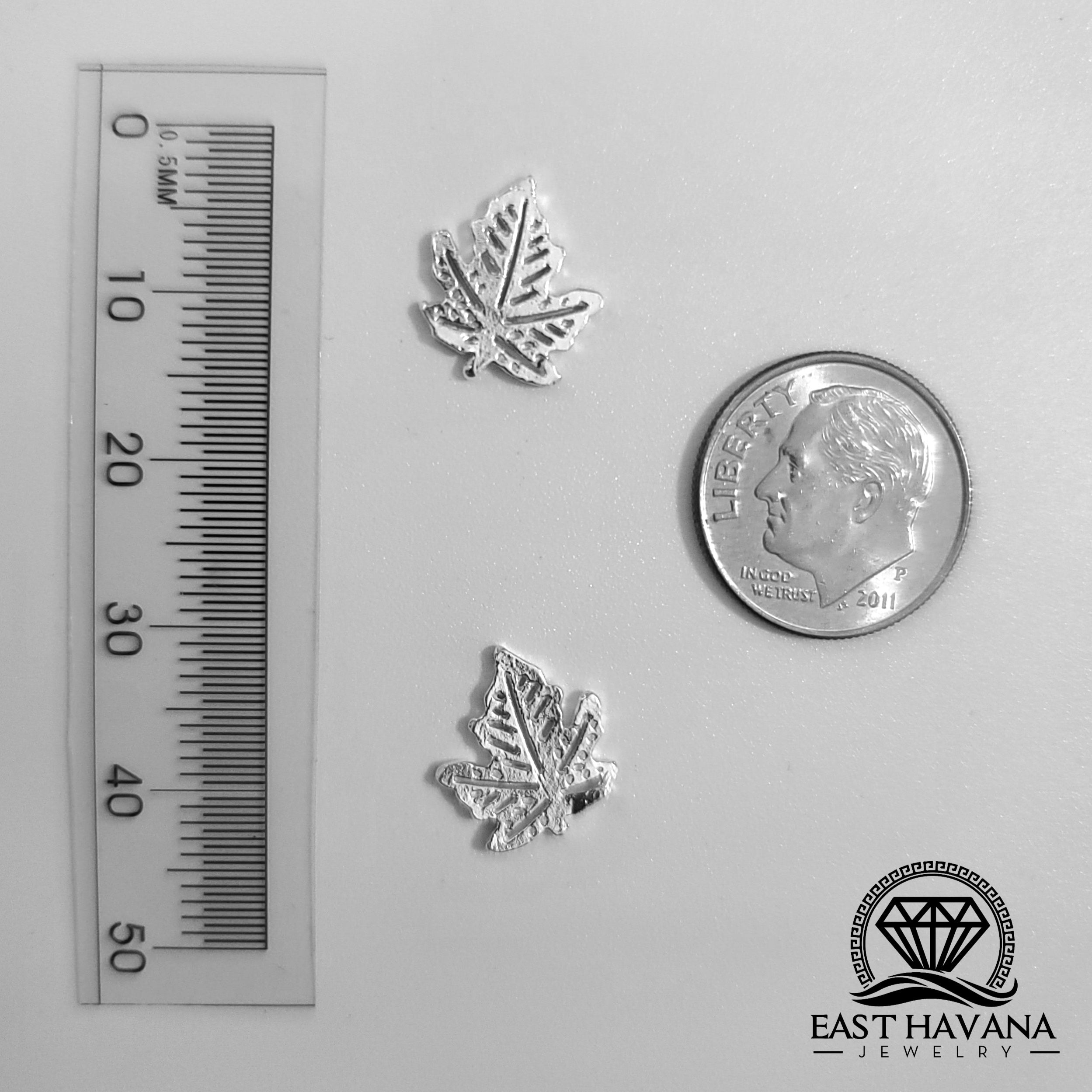 Leaf .950 Silver Casting