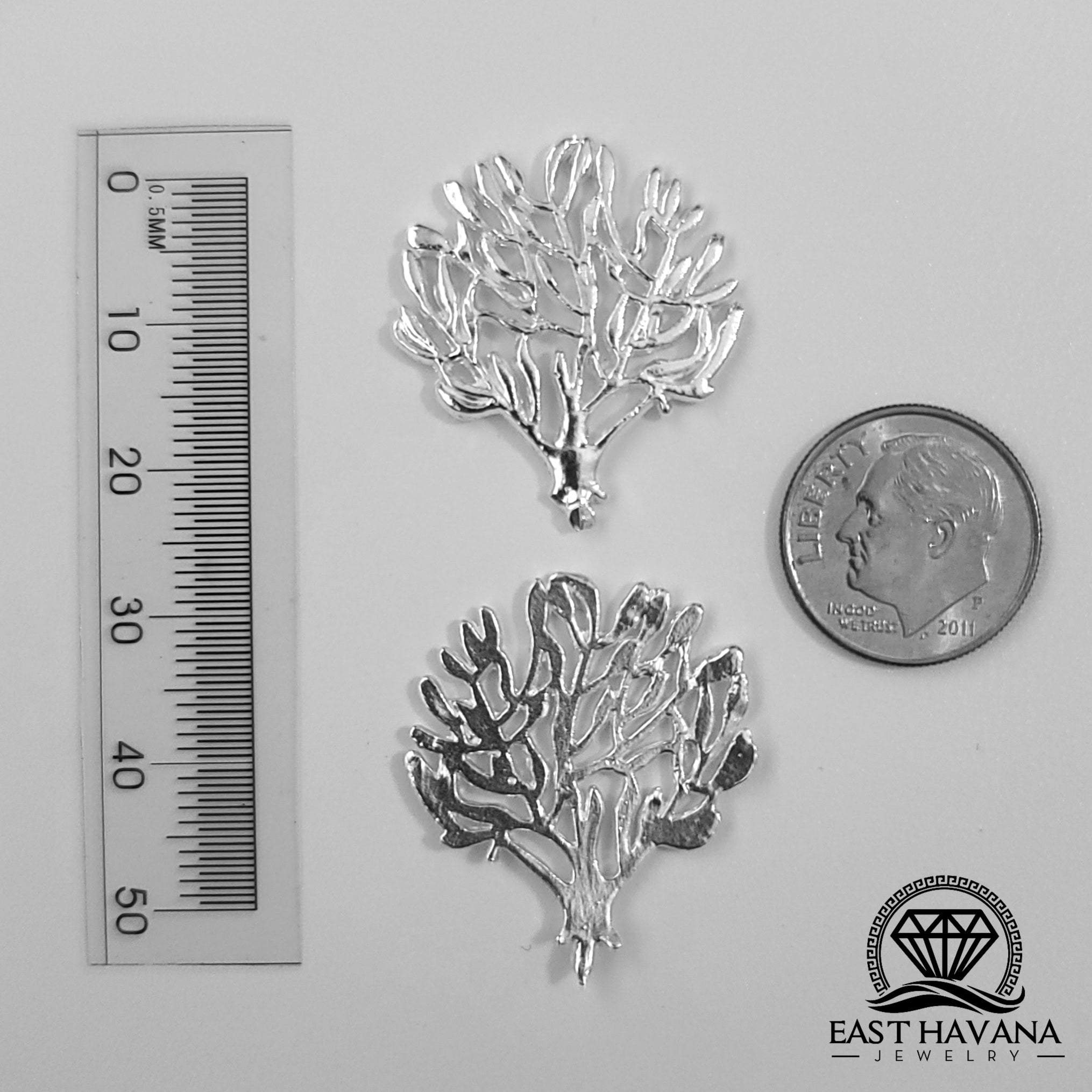 Tree .950 Silver Casting