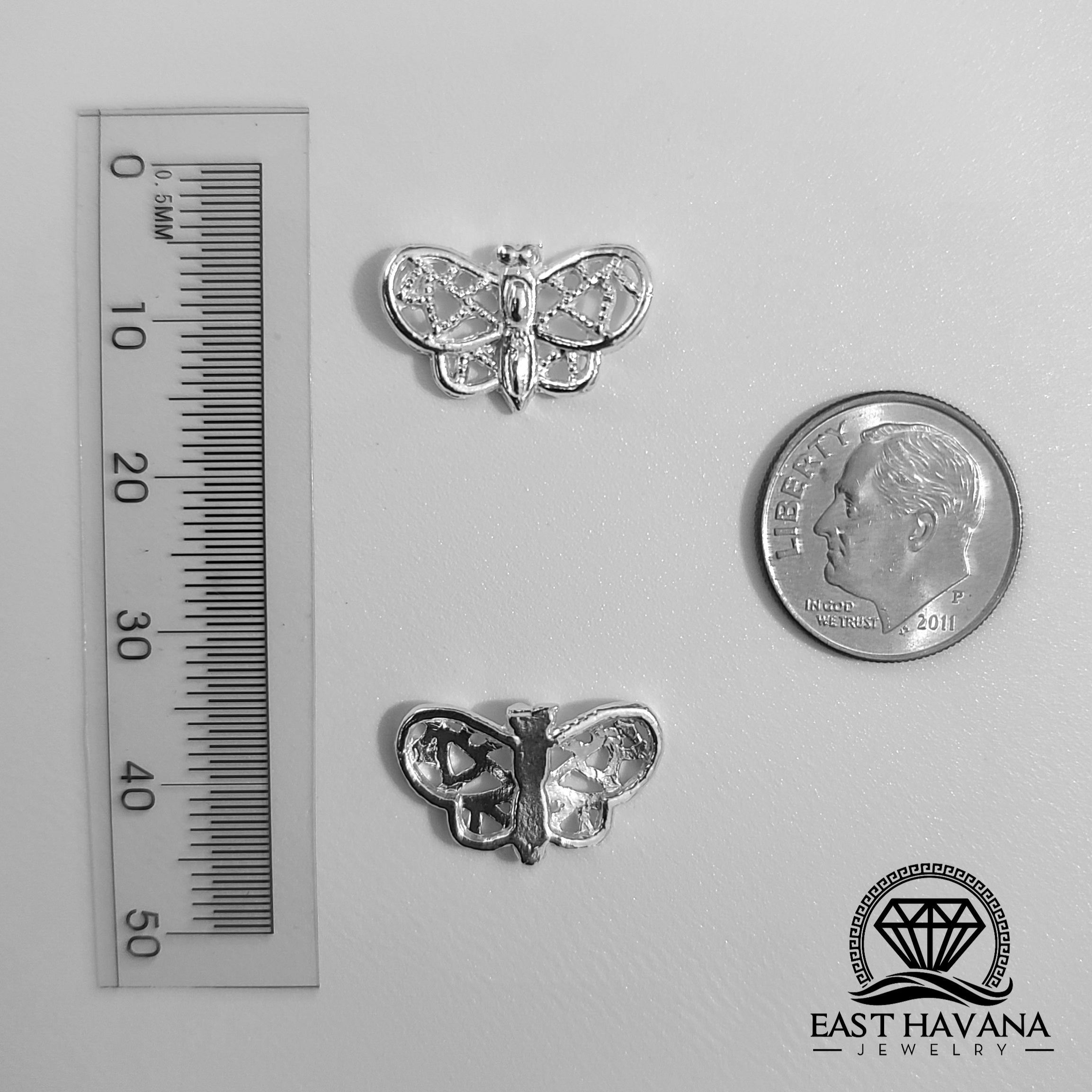 Butterfly .950 Silver Casting