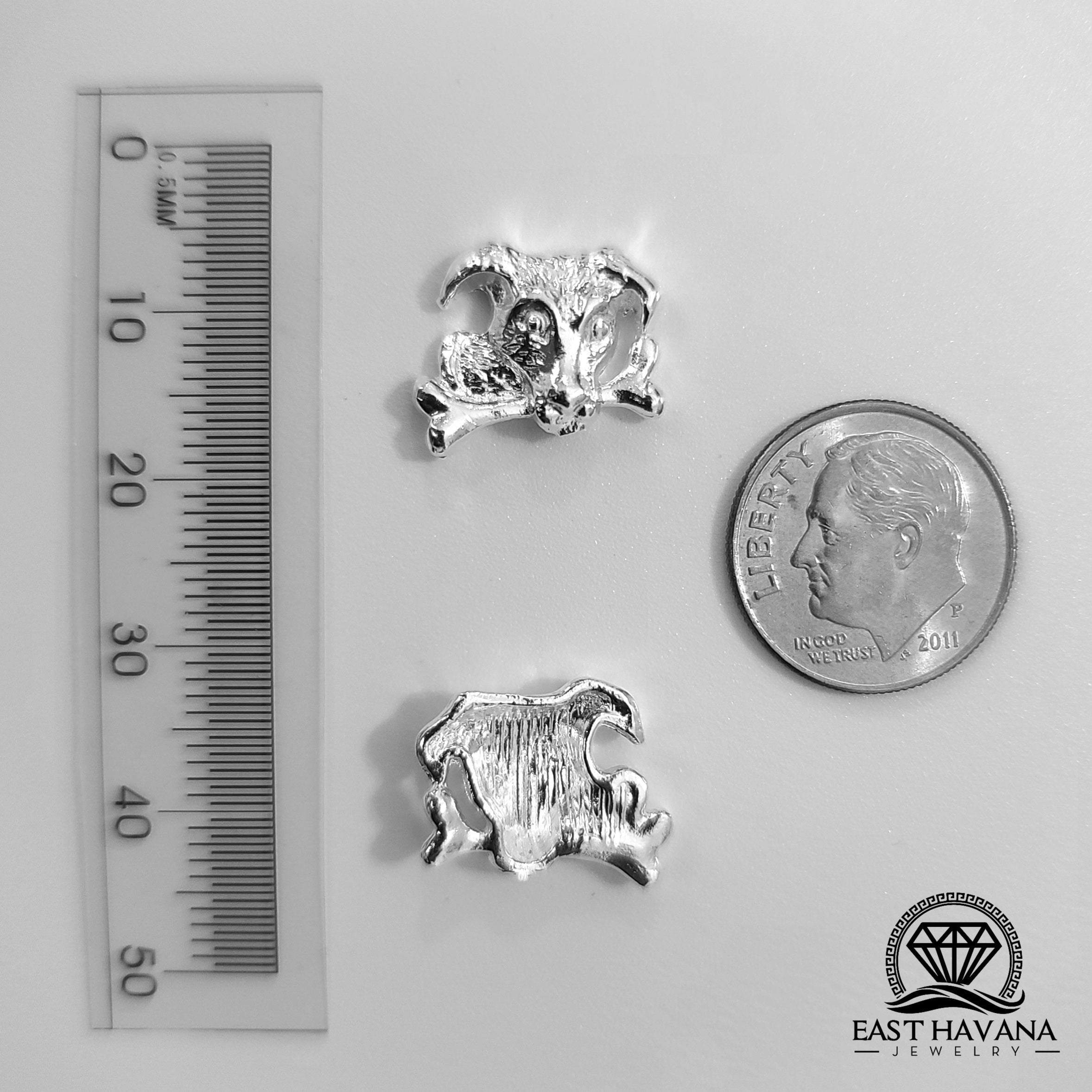 Dog .950 Silver Casting