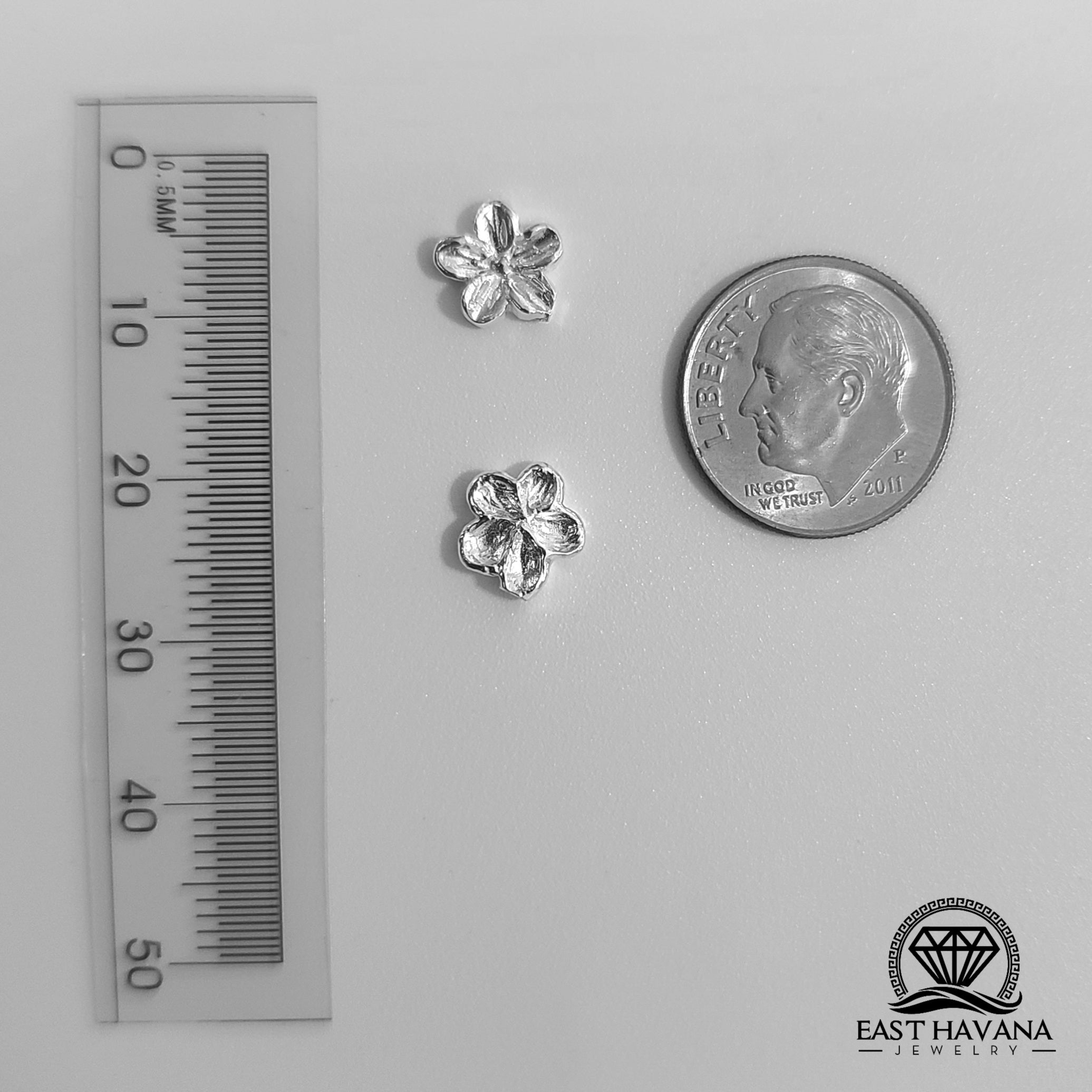 Flower .950 Silver Casting