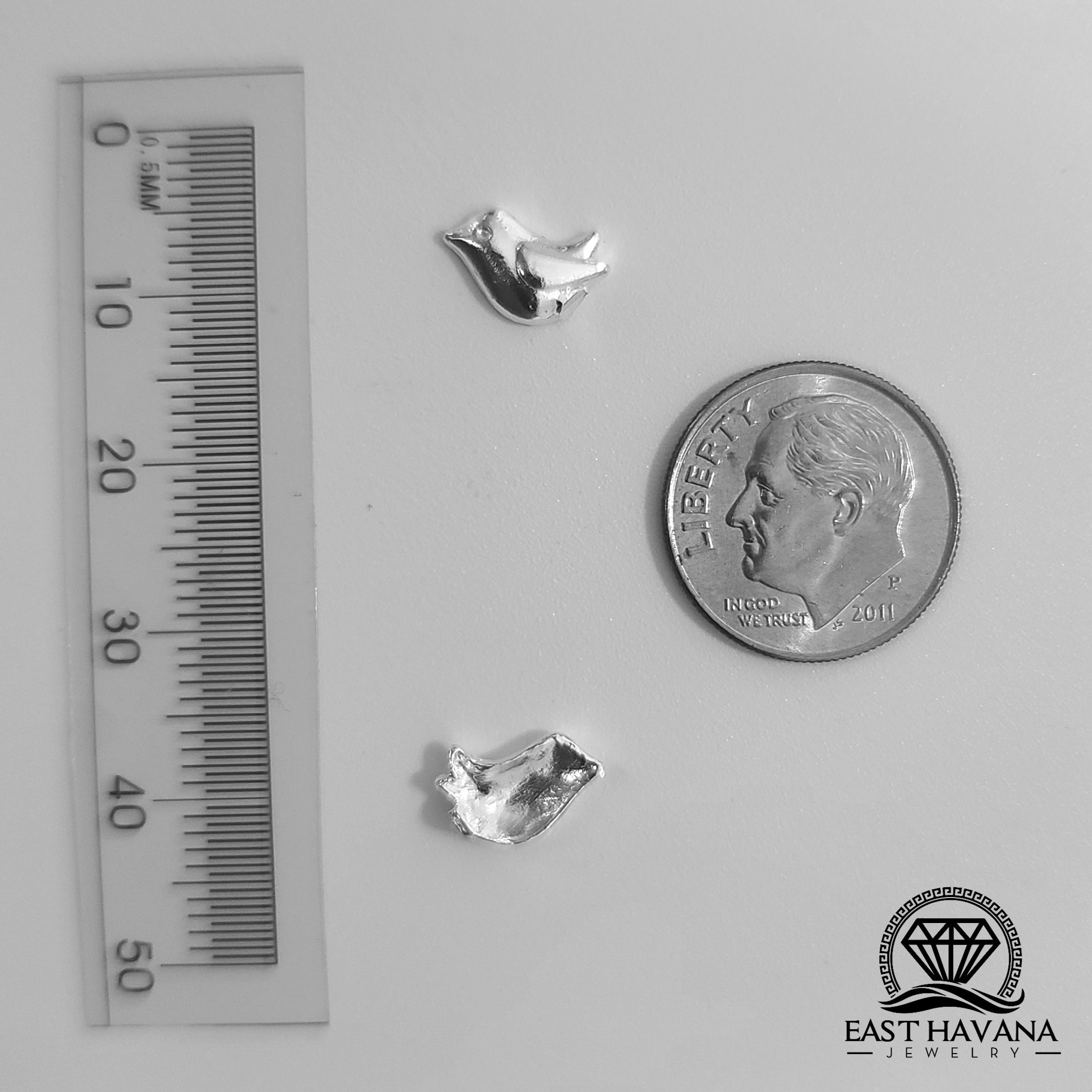 Dove .950 Silver Casting