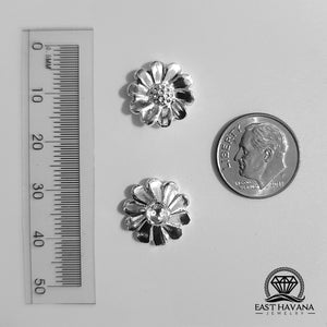 Flower .950 Silver Casting