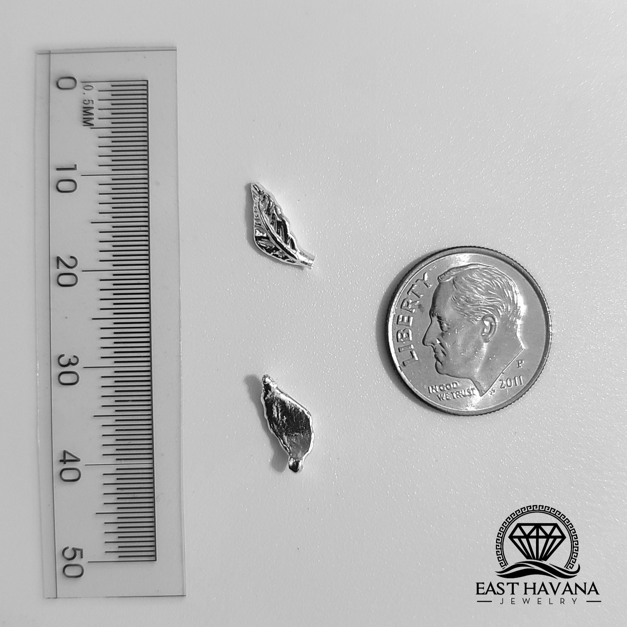 Leaf .950 Silver Casting