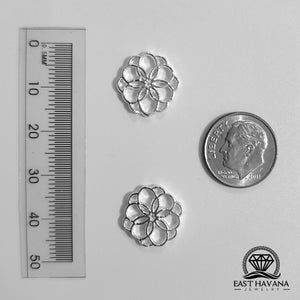 Mandala Flower .950 Silver Casting