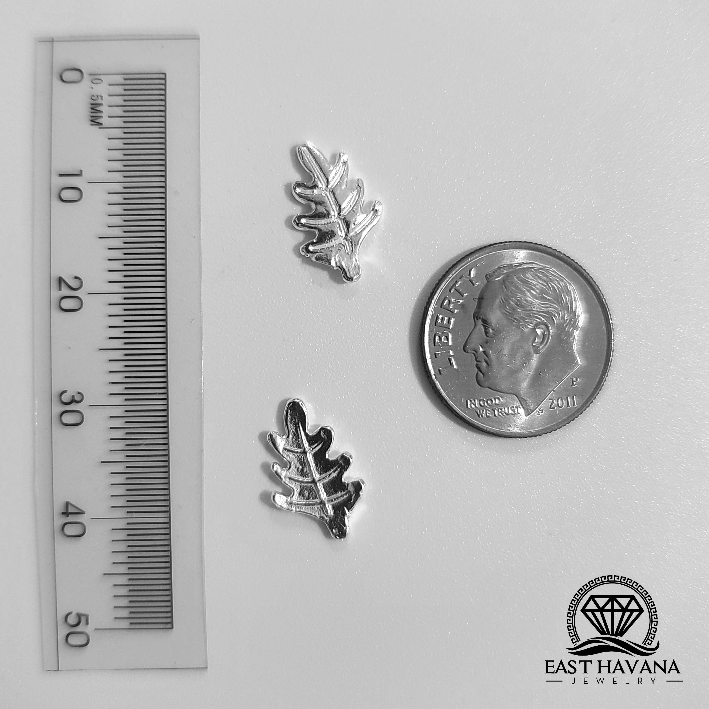 Leaf .950 Silver Casting