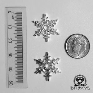 Snowflake .950 Silver Casting