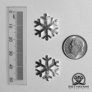 Snowflake .950 Silver Casting