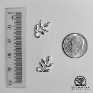 Leaf .950 Silver Casting