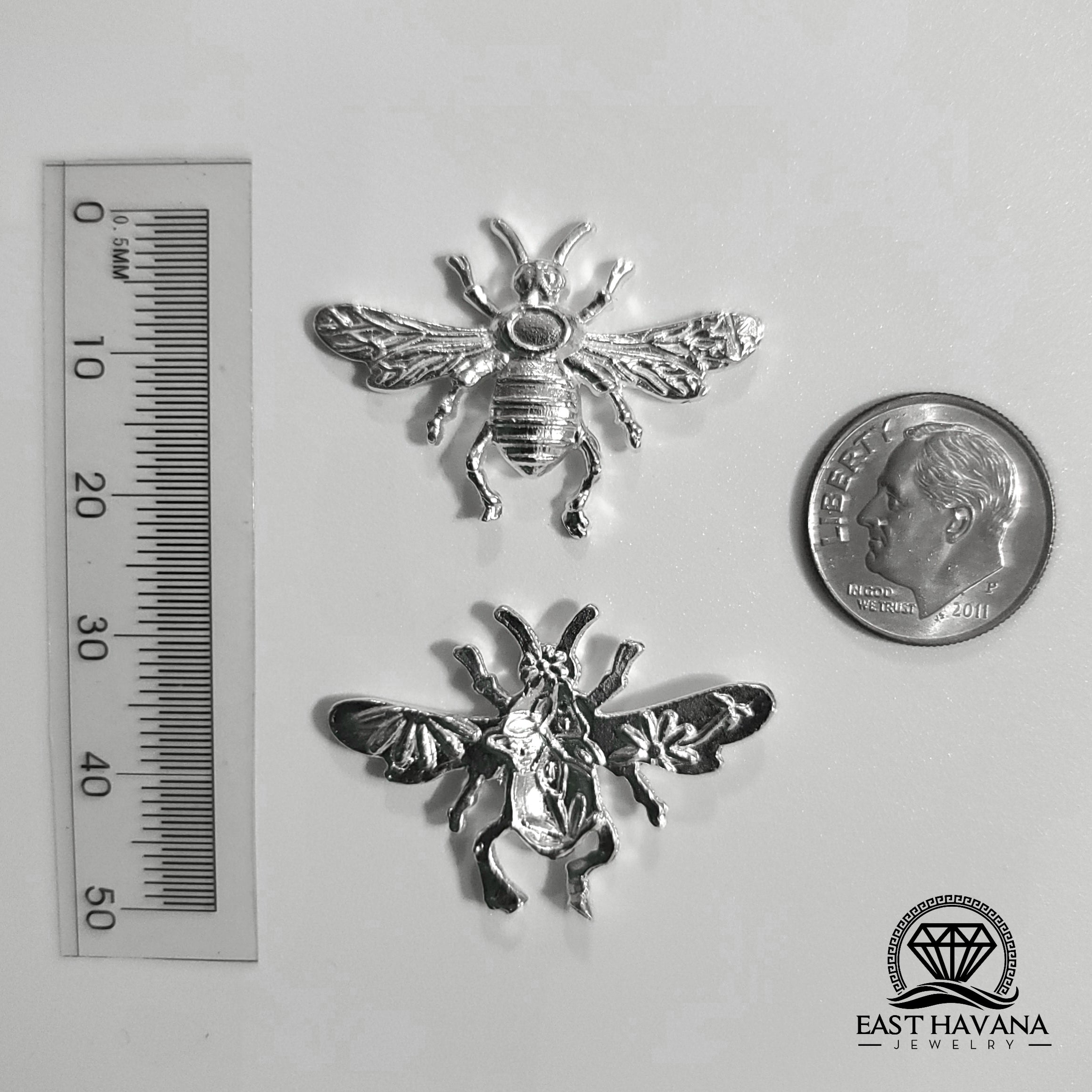 Bee .950 Silver Casting