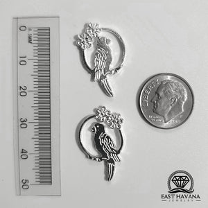 Parrot .950 Silver Casting