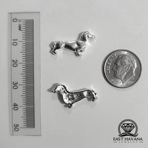 Dog .950 Silver Casting