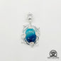 Ensemble pendentif et boucles d'oreilles Sea Lover en argent 950