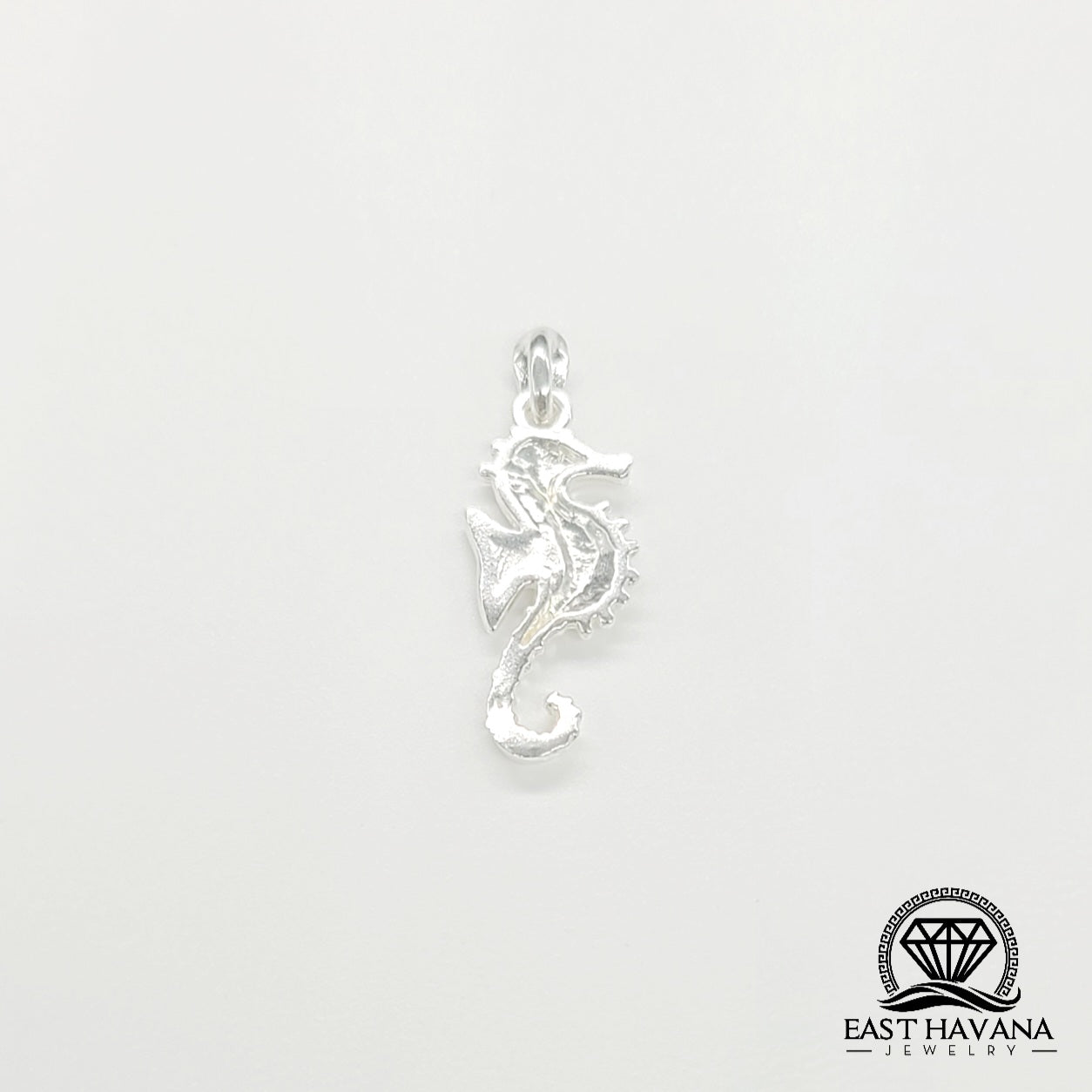 Seahorse .950 Silver Pendant