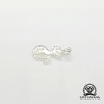 Load image into Gallery viewer, Cat .950 Silver Pendant
