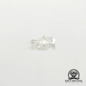 Cat .950 Silver Pendant