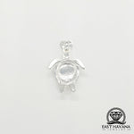 Load image into Gallery viewer, Turtle .950 Silver Pendant
