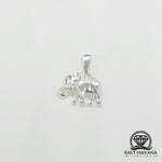 Carregar imagem no visualizador da galeria, Elephant .950 Silver Pendant
