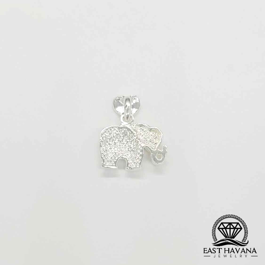 Elephant .950 Silver Pendant