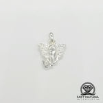 Cargar imagen en el visor de la galería, Elephant Head .950 Silver Pendant
