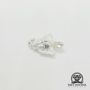 Elephant Head .950 Silver Pendant