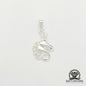 Unicorn Head .950 Silver Pendant