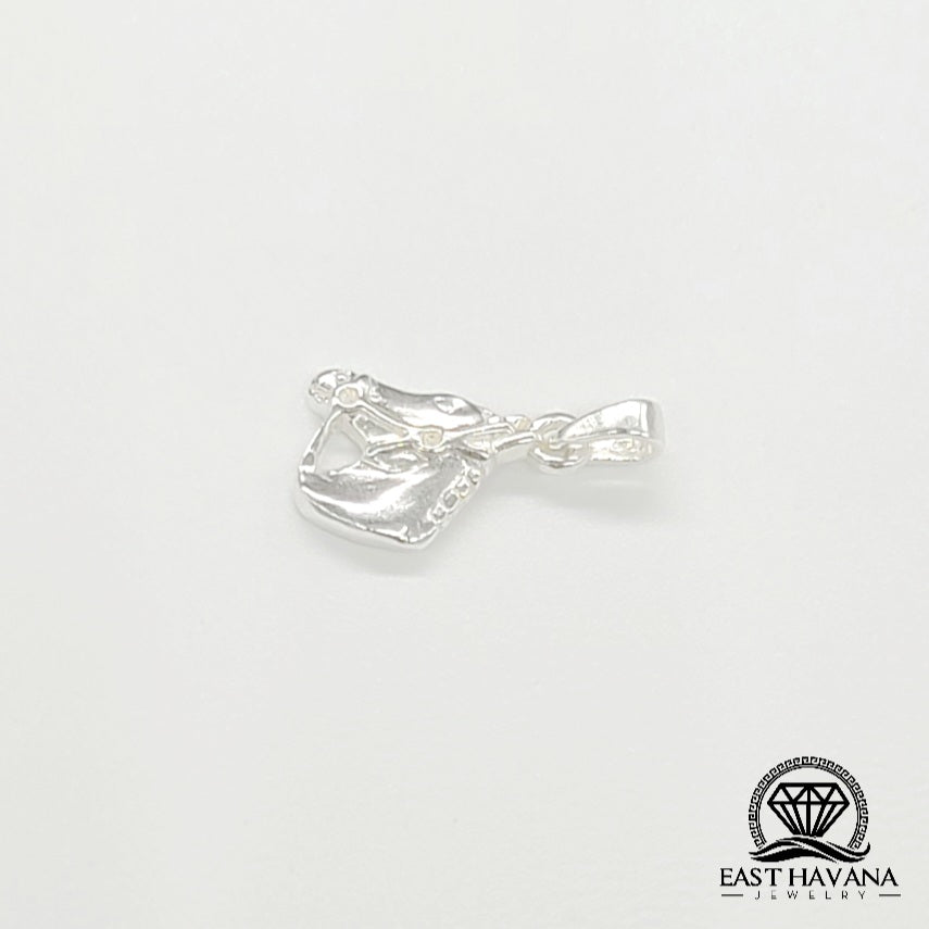 Pendentif tête de cheval en argent 950