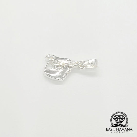 Pendentif tête de cheval en argent 950