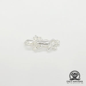 Frog .950 Silver Pendant