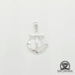 Carregar imagem no visualizador da galeria, Anchor .950 Silver Pendant
