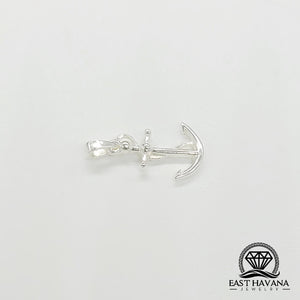 Anchor .950 Silver Pendant