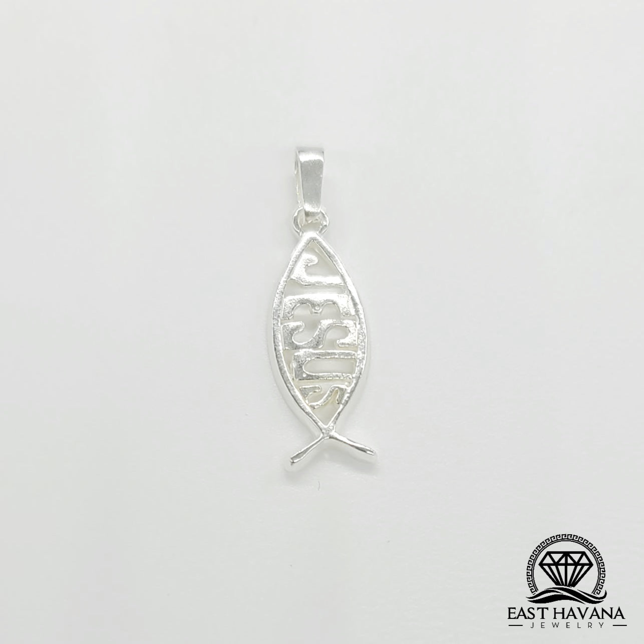 Jesus .950 Silver Pendant