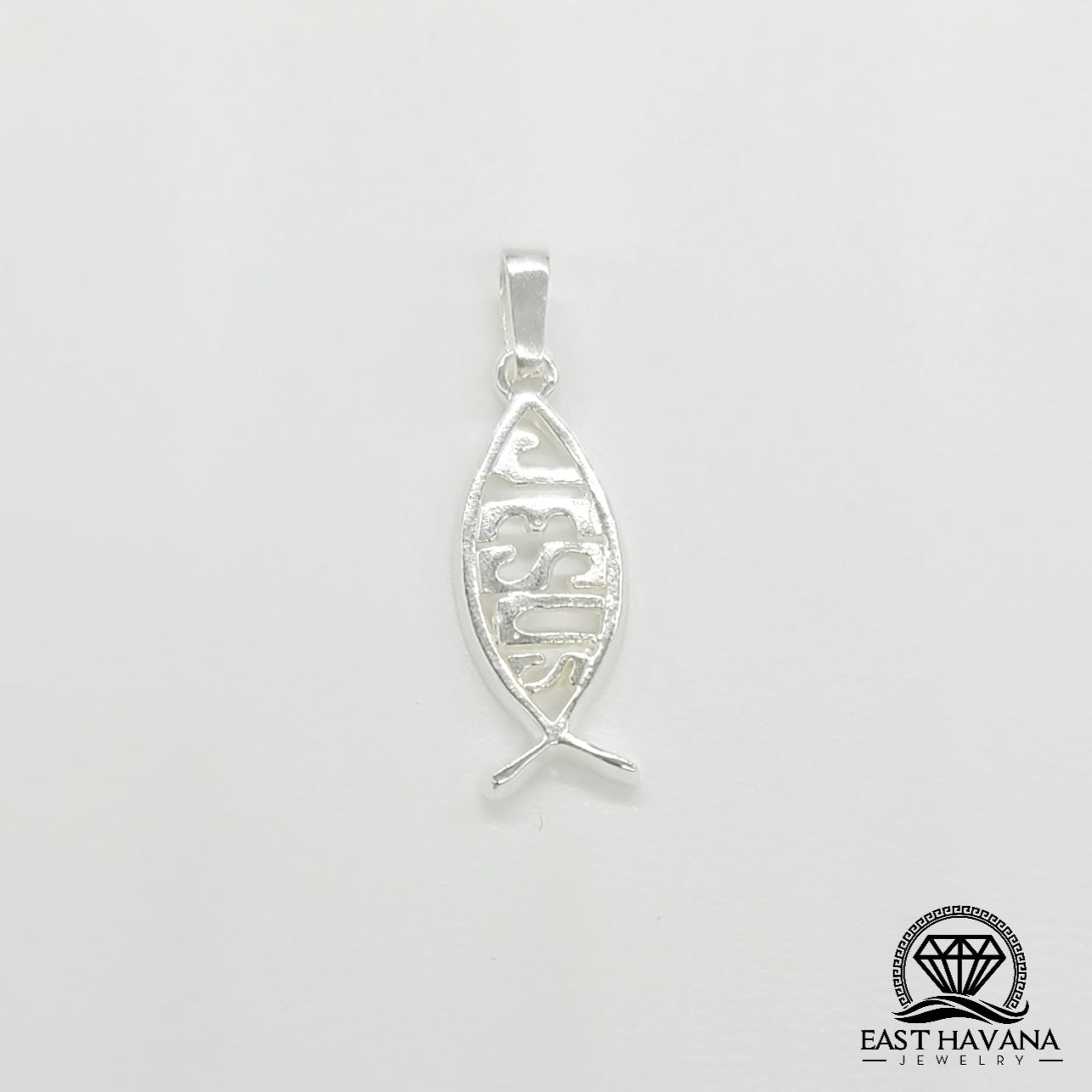Pendentif Jésus en argent .950