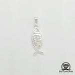 Carregar imagem no visualizador da galeria, Jesus .950 Silver Pendant
