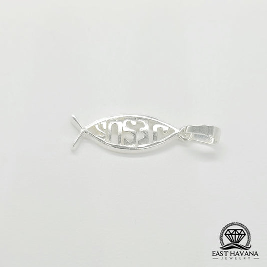 Pendentif Jésus en argent .950