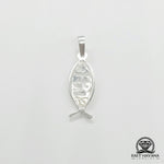 Carregar imagem no visualizador da galeria, Jesus .950 Silver Pendant
