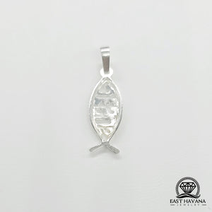 Jesus .950 Silver Pendant