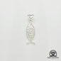 Colgante de plata 950 "Amo a Jesús"