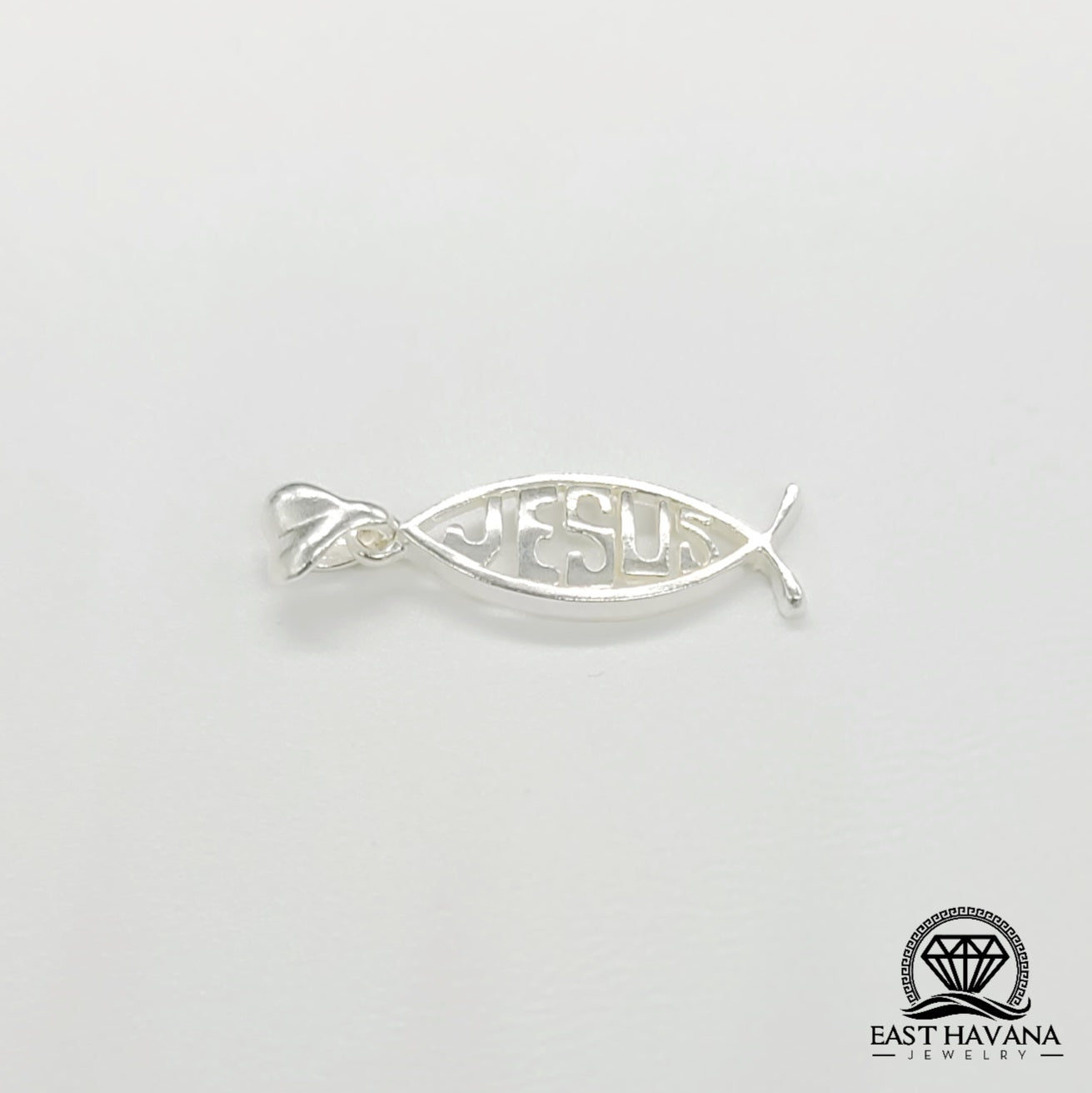 Colgante de plata 950 "Amo a Jesús"